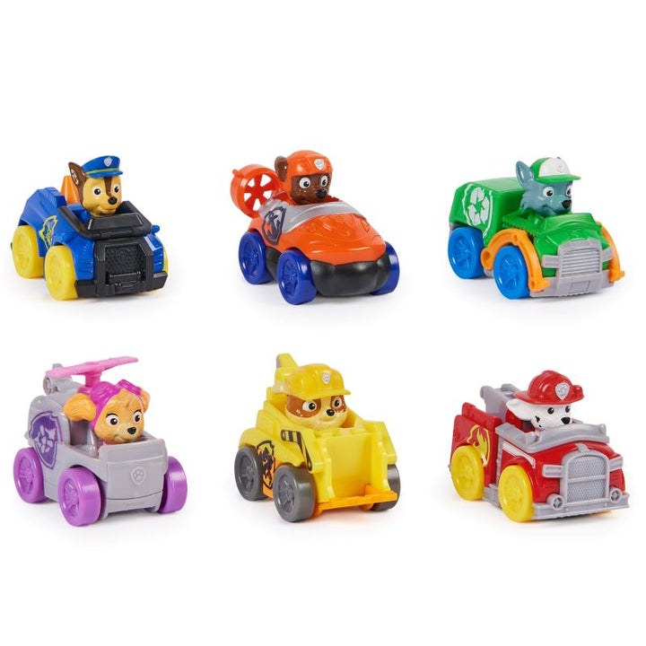 Paw Patrol Pup Squad Racers 6-pack Vehicle Gift Set