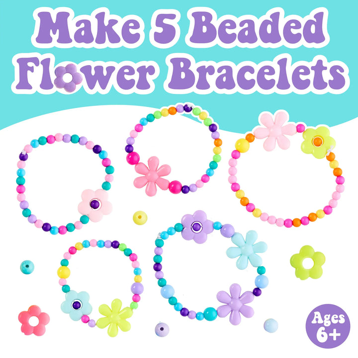 Beaded Flowers Bracelet Mini Kit