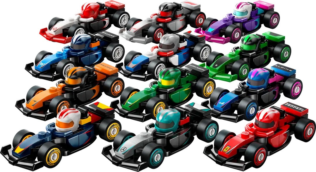 Lego® F1® Collectible Race Cars