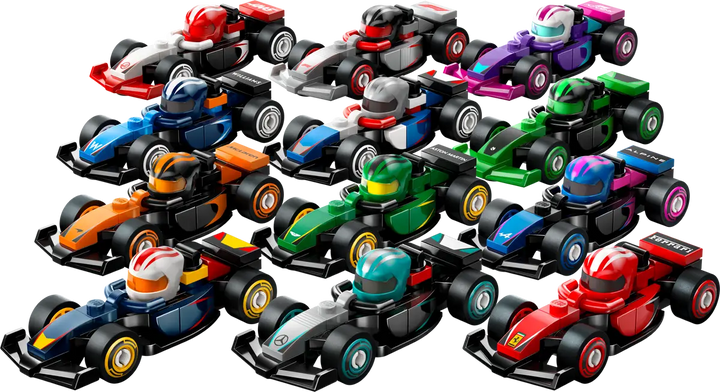 Lego® F1® Collectible Race Cars