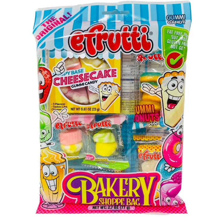Efrutti Gummy Bakery Shoppe Bag