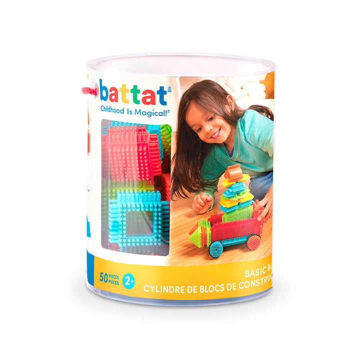 Bristle Blocks - Basic Builder Bucket 50 pcs