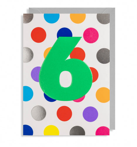 Age 6 Birthday Card