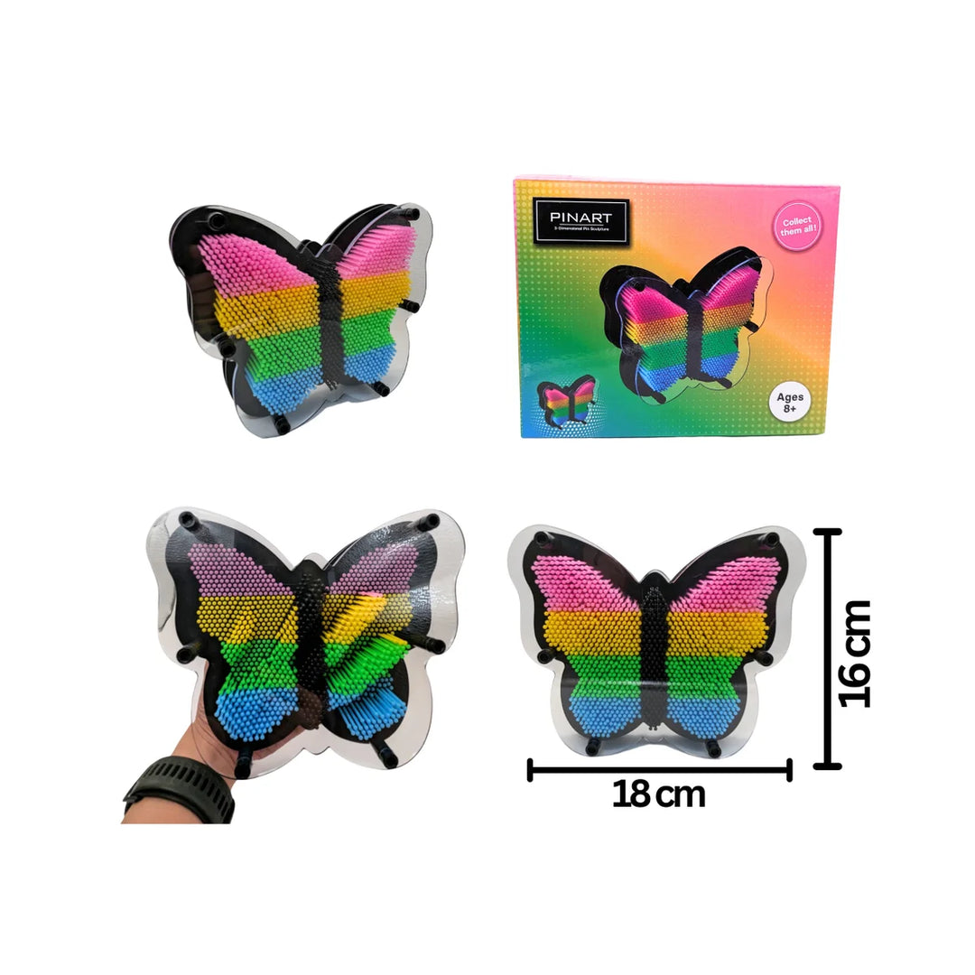 Butterfly Pin Art