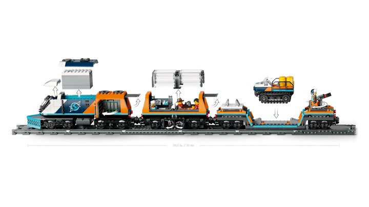 LEGO® City Explorers' Arctic Polar Express Train