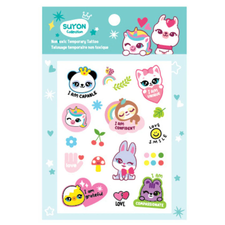 Suyon Temporary Tattoos For Kids