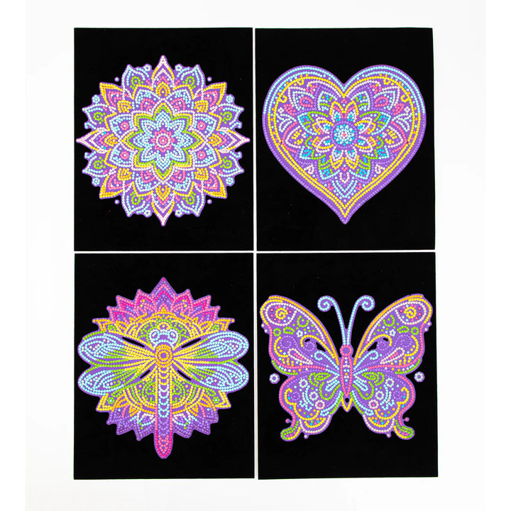 Dotzies Flock - Neon Mandalas