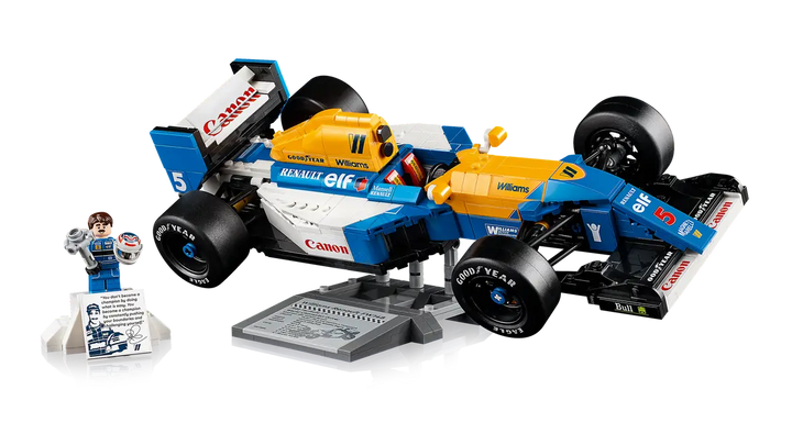 Lego® Icons Williams Racing FW14B & Nigel Mansell