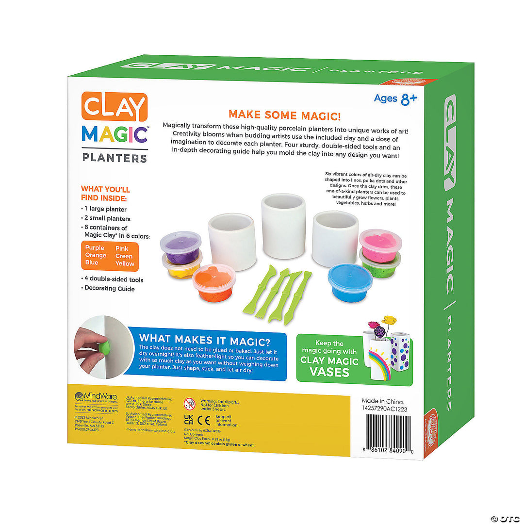Clay Magic Planters