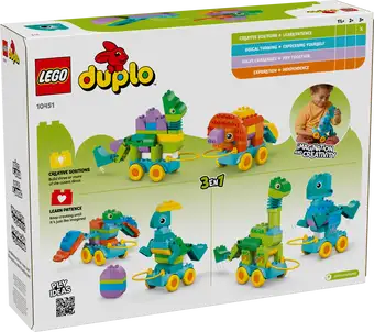 Lego® Duplo® 3in1 Dinosaurs on Wheels