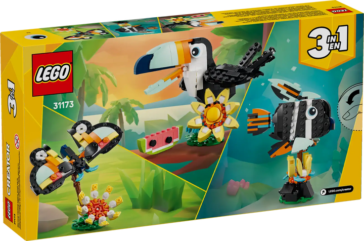 LEGO® Creator 3 in 1 Wild Animals: Tropical Toucan