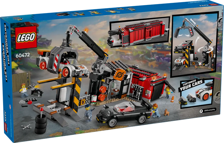 Lego® City Scrapyard with Cars