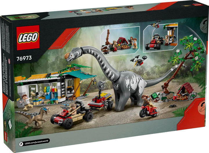 Lego Jurassic World Raptor & Titanosaurus Tracking Mission
