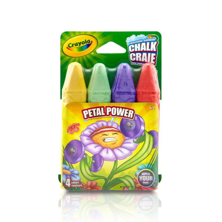 Crayola Washable Sidewalk Chalk 4 Pack