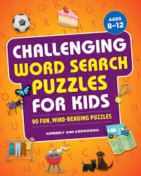 Challenging Word Search Puzzles For Kids