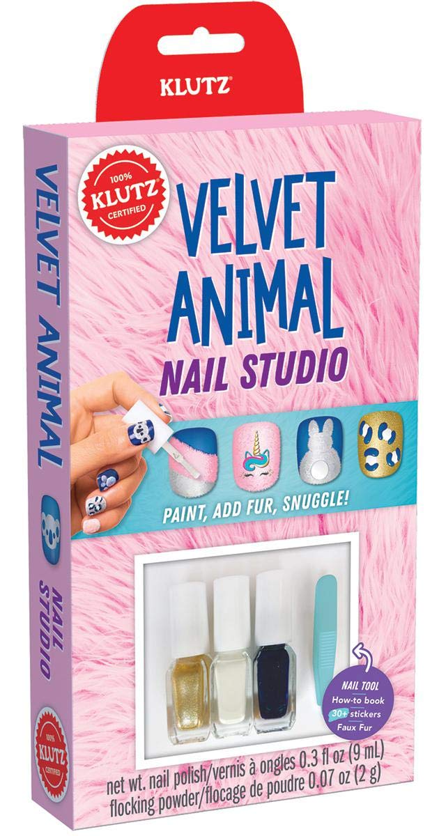 Klutz: Velvet Animal Nail Studio