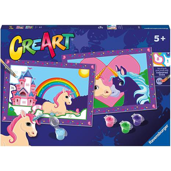 CreArt Paint by Number - Magical Unicorn