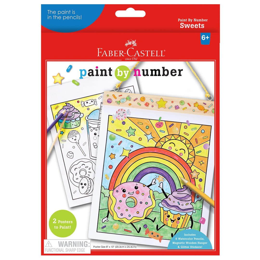 Faber-Castell Paint By Number Sweets