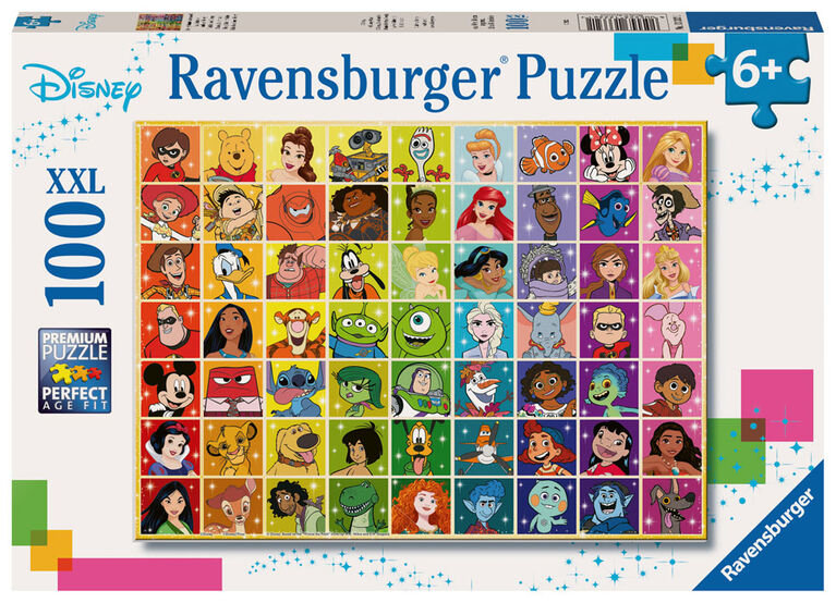 Ravensburger Disney Colour Palette 100pc Puzzle XXL