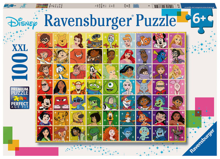 Ravensburger Disney Colour Palette 100pc Puzzle XXL
