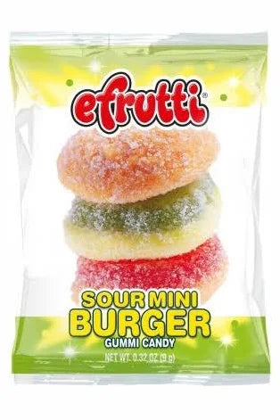 Efrutti Sour Mini Burger Singles