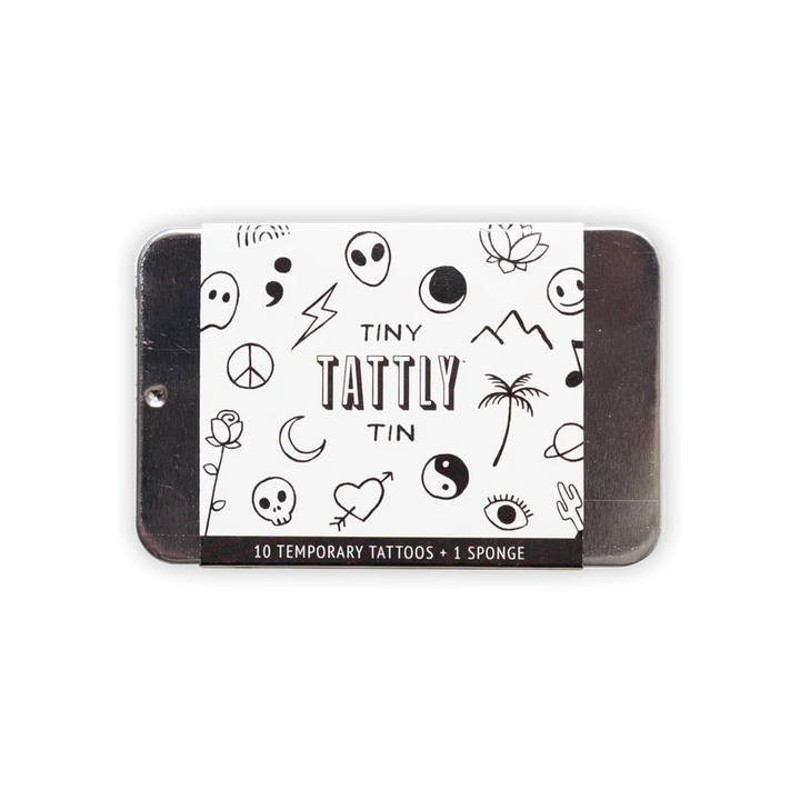 Tattly Tiny Flash Art Tattoo Tin