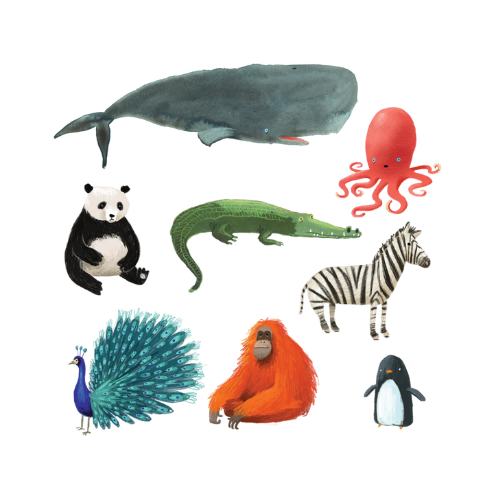 Tattly Wildlife Tattoo Set