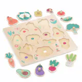 Vegetables Peg Puzzle-  Sarah Betz