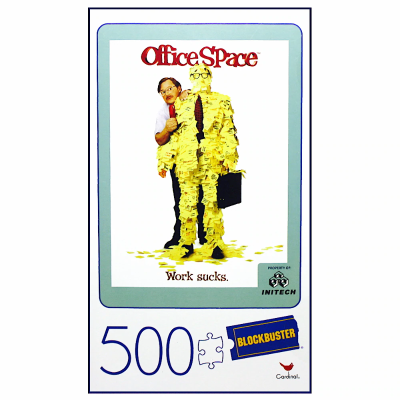Office Space Blockbuster VHS Puzzle 500pc-FINAL SALE