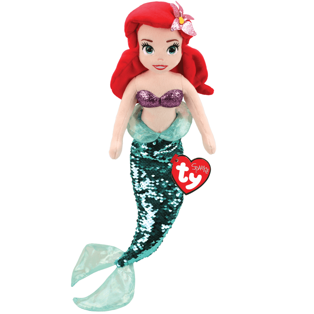 Ty Ariel - Princess From The Little Mermaid Doll 13"