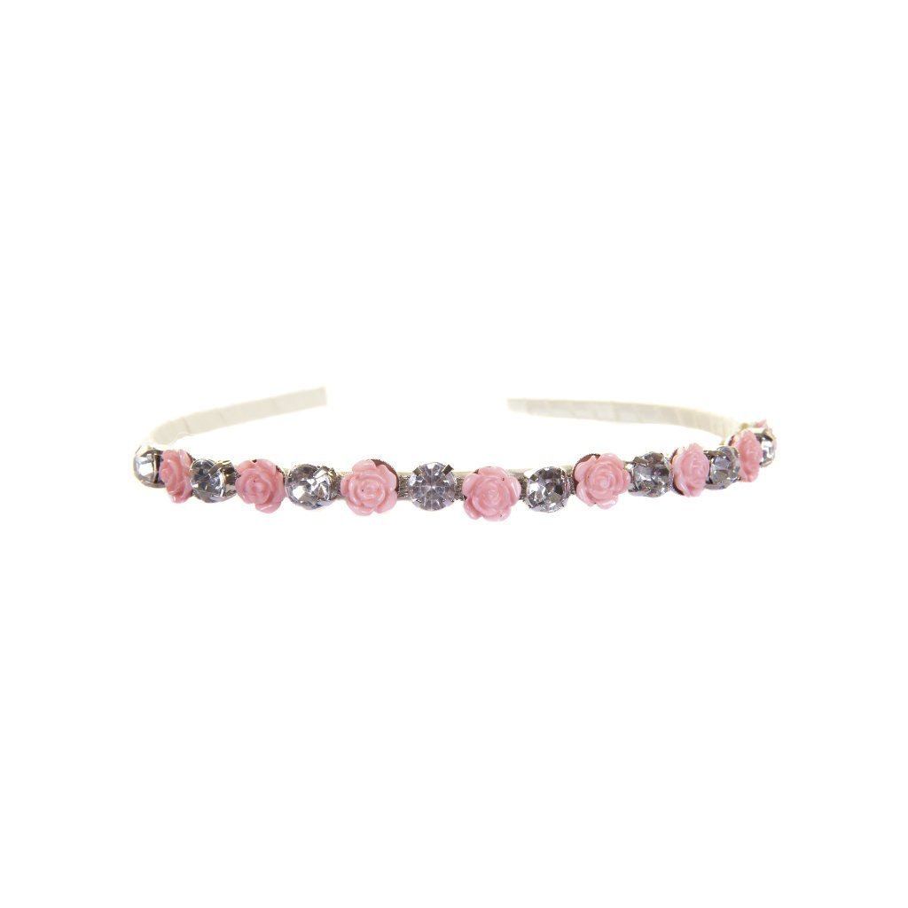 Diamond Rosette Headband