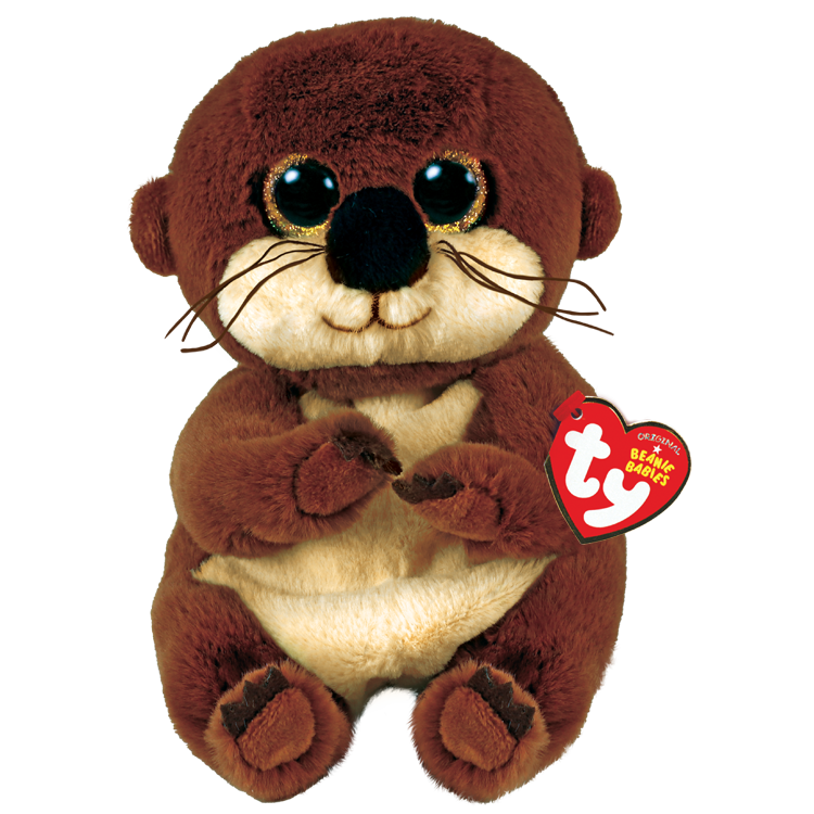 TY Beanie Boos Mitch the Brown Otter 8" Plush