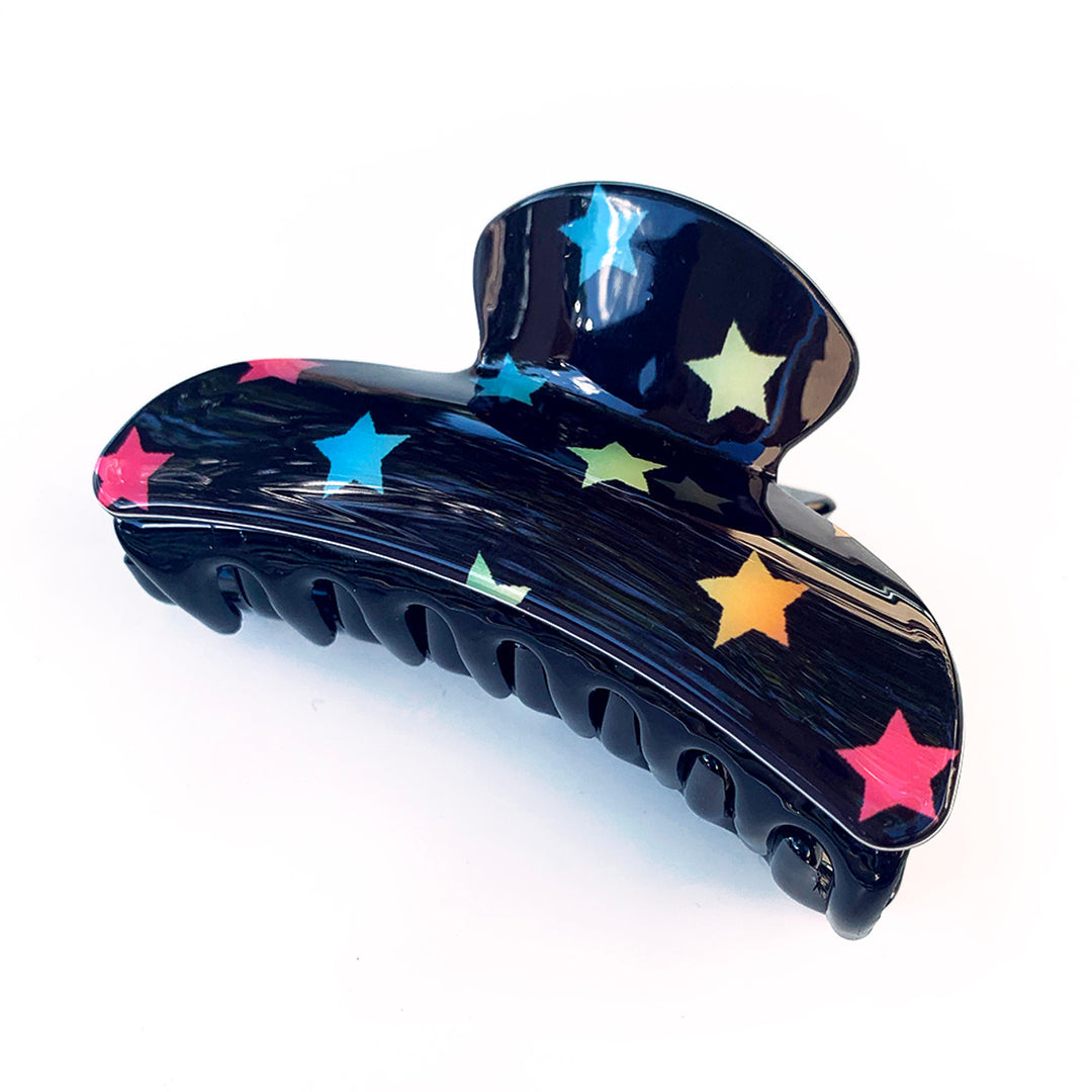 Large Multi Star Claw Clip