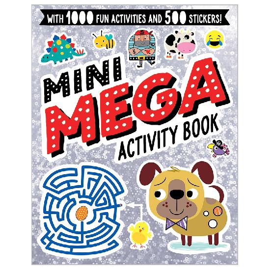Mini Mega Activity Book (Silver)