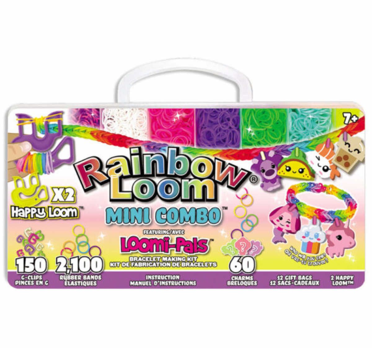 12 Pack of Charms For Rubberband Loom Bracelets