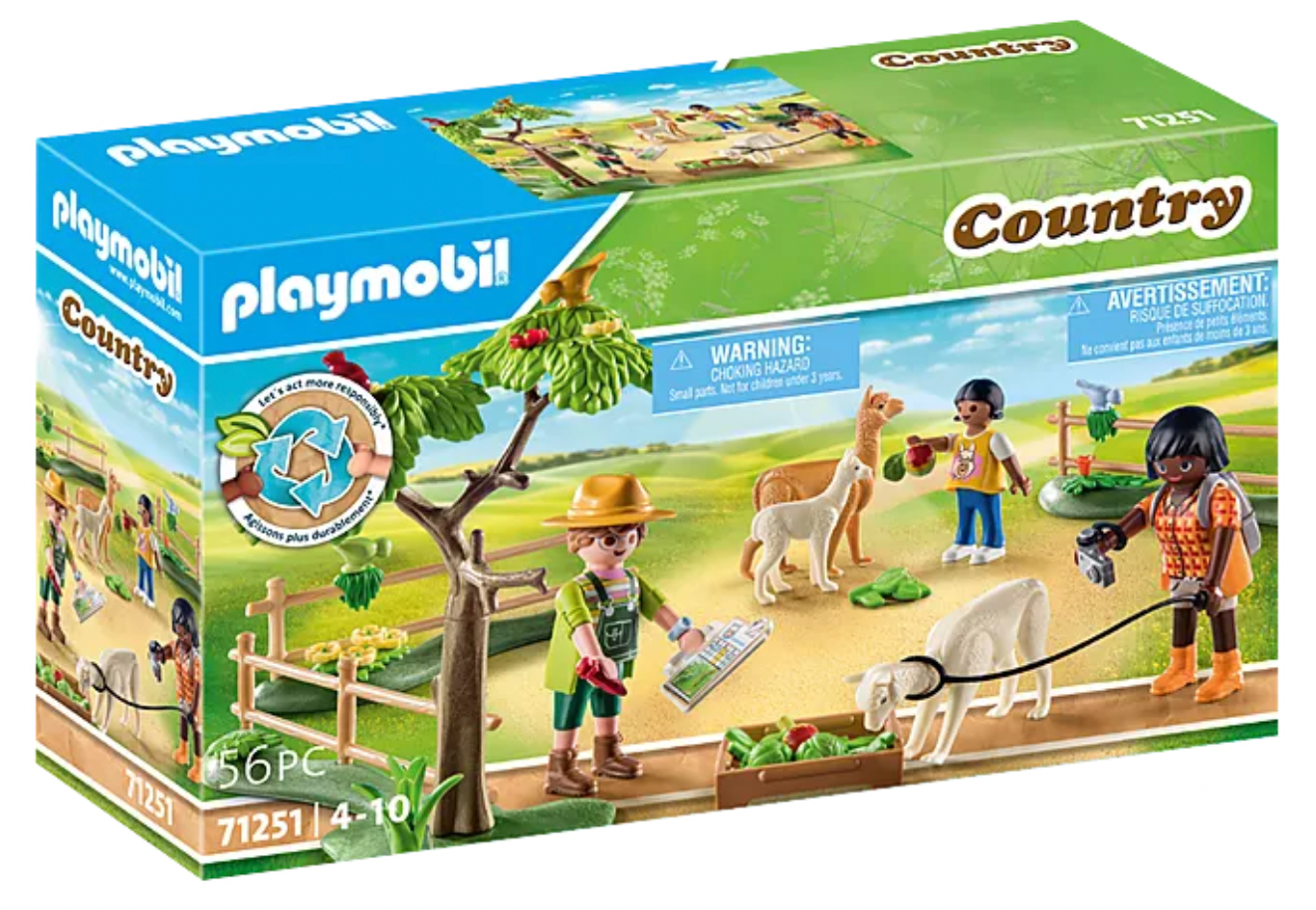 Playmobil Country Alpaca Hike Toytown Toytown Toronto