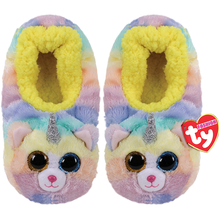 Ty Fashion Heather the Caticorn Slippers Kids S/M/L