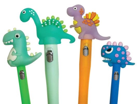 Dinosaur Spinning LED Light Up Pen Toytown