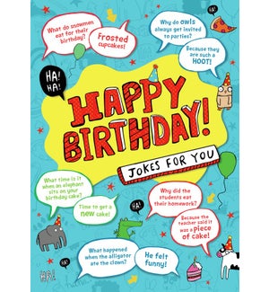 HBD Jokes Birthday Card