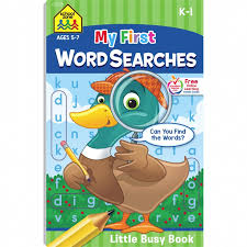 My First Word Searches Workbook