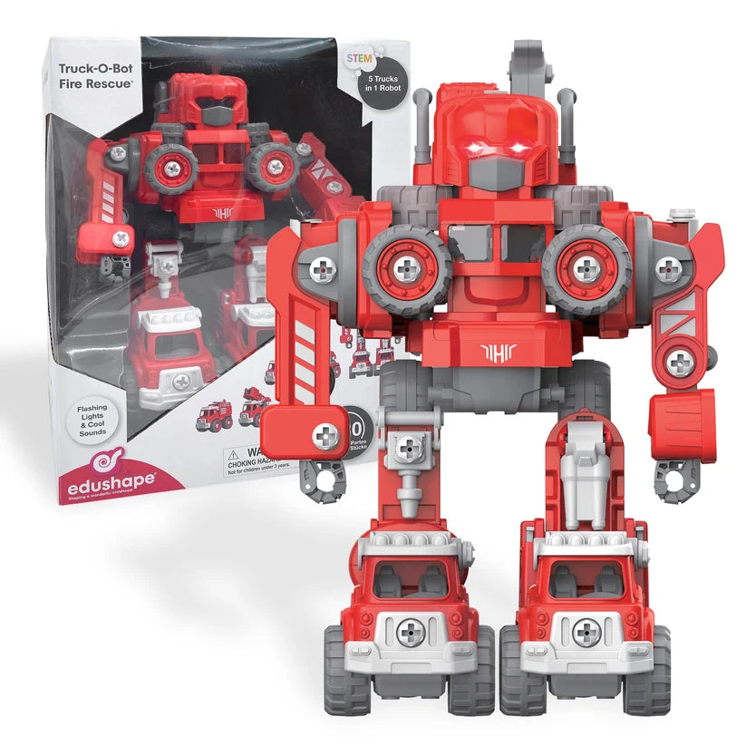 5-in-1 Truck-O-Bot Fire &amp; Rescue