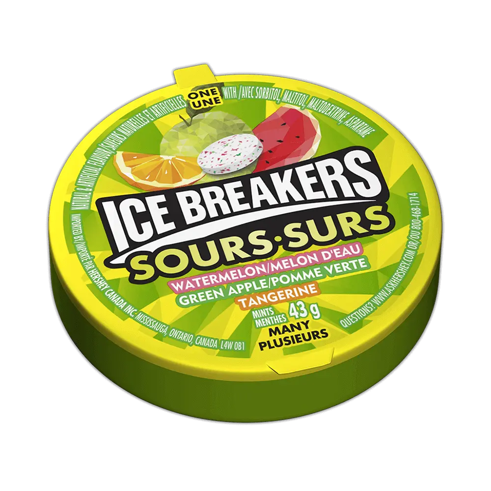 Ice Breakers Tin Sour Fruits