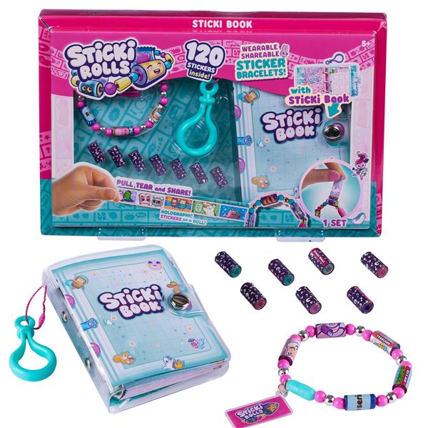 Sticki Rolls Sticki Book Pack