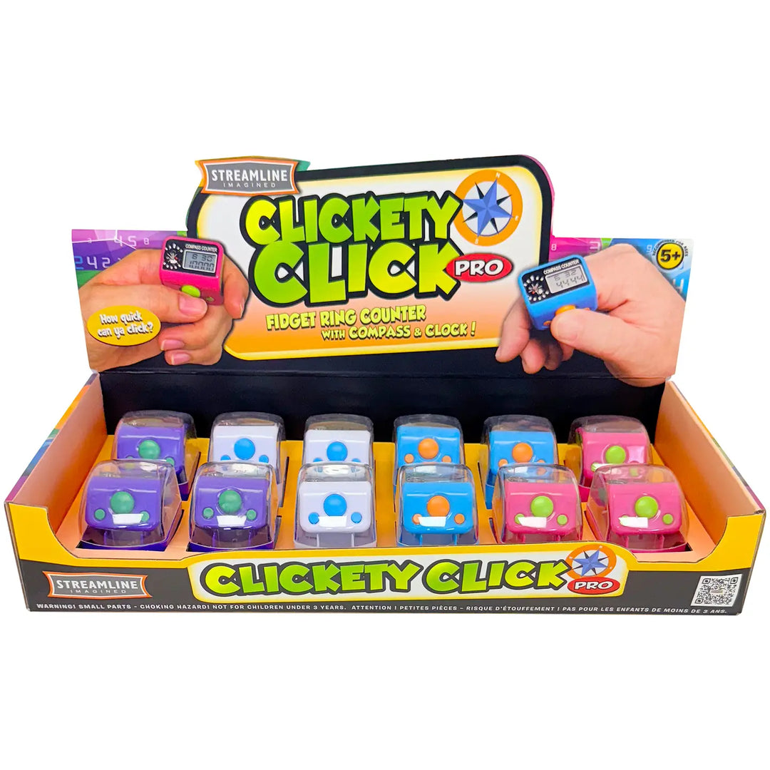 Clickety Click Fidget Ring Counter PRO Toytown – Toytown Toronto