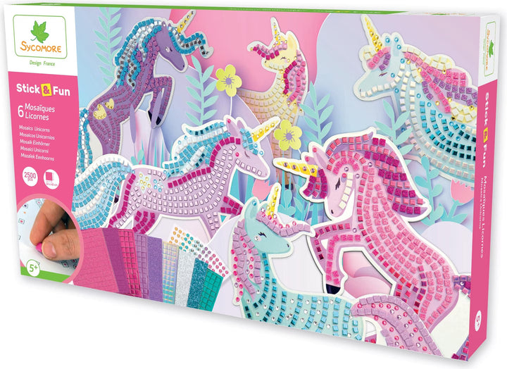 Stick'N Fun Mosaics XXL - Unicorns