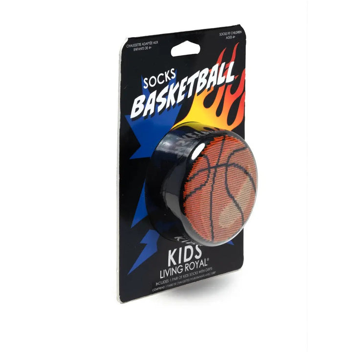 Basketball 3D Kids Crew Socks