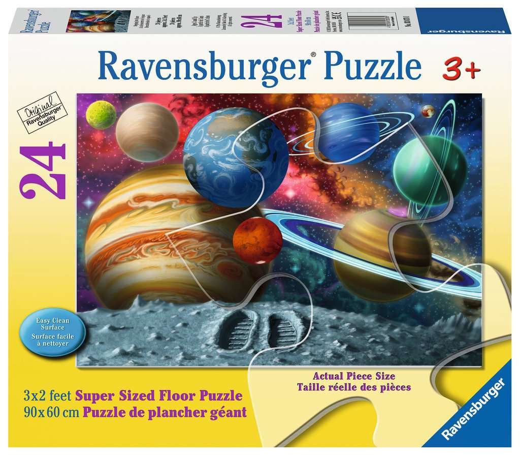 Ravensburger Stepping Into Space Floor Puzzle 24pc