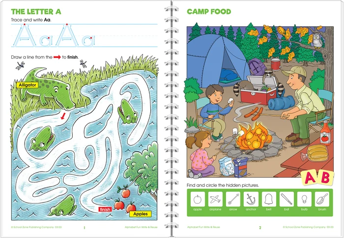 Alphabet Fun Write &amp; Reuse Workbook