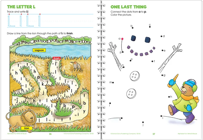 Alphabet Fun Write &amp; Reuse Workbook