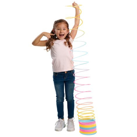 Giant Rainbow Slinky